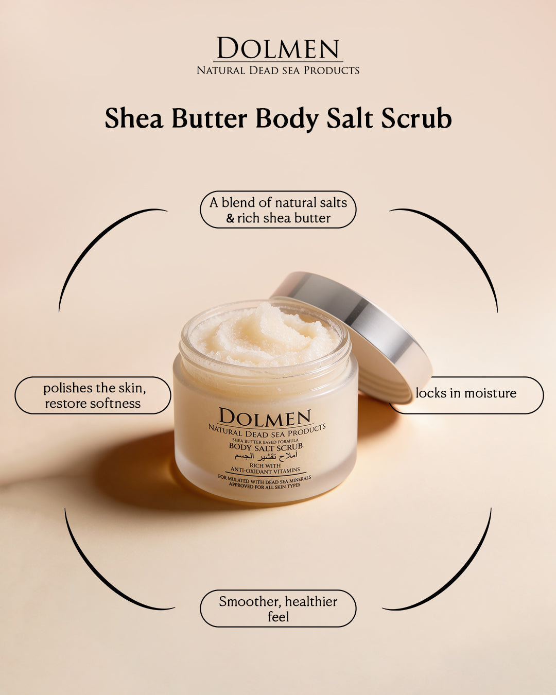 Shea Butter Body Salt Scrub